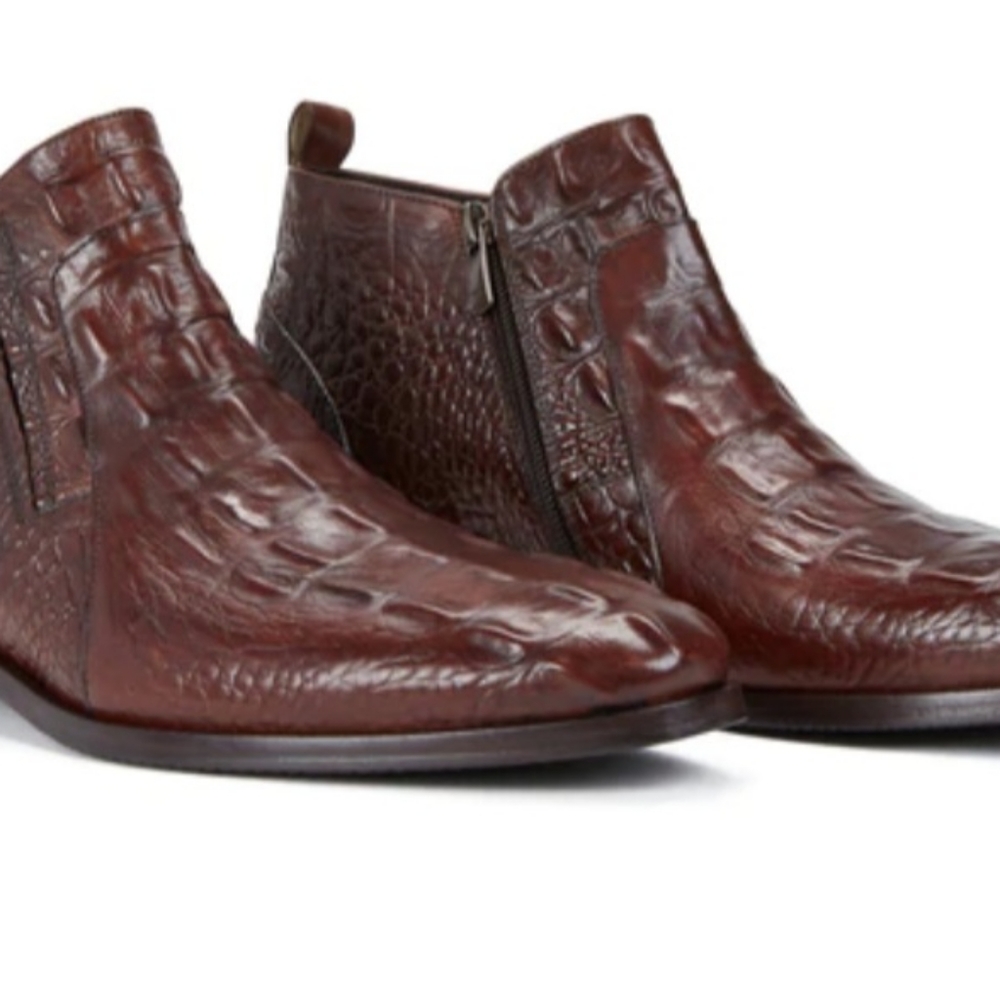 RON TOMSON LOS ANGELES natural crust python mens dress shoes.brand new in box